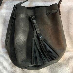 ABLE Leather Crossbody Purse